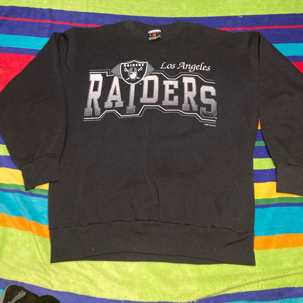 Vintage Los Angeles raiders crewneck sweater xl